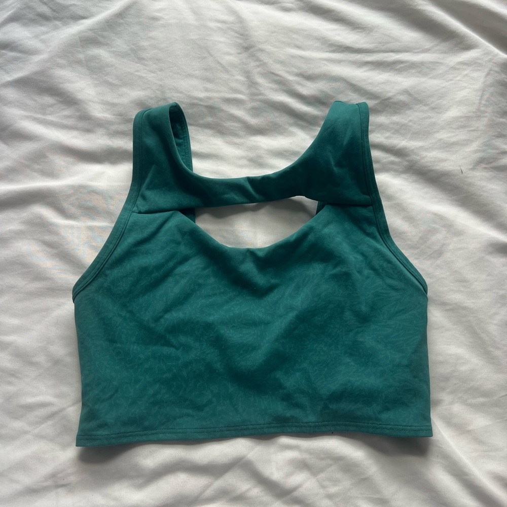 Lululemon size 4 Teal Sports Bra